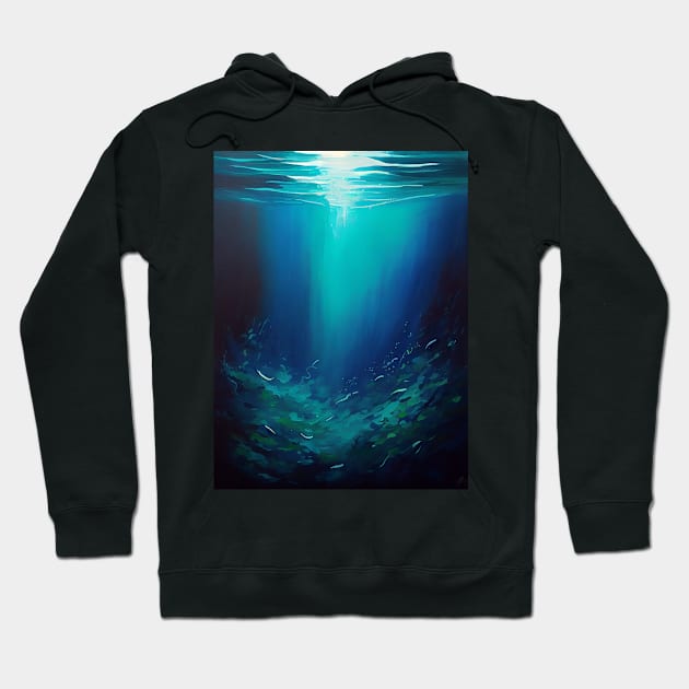 Ocean's Jewel Hoodie by Artifique